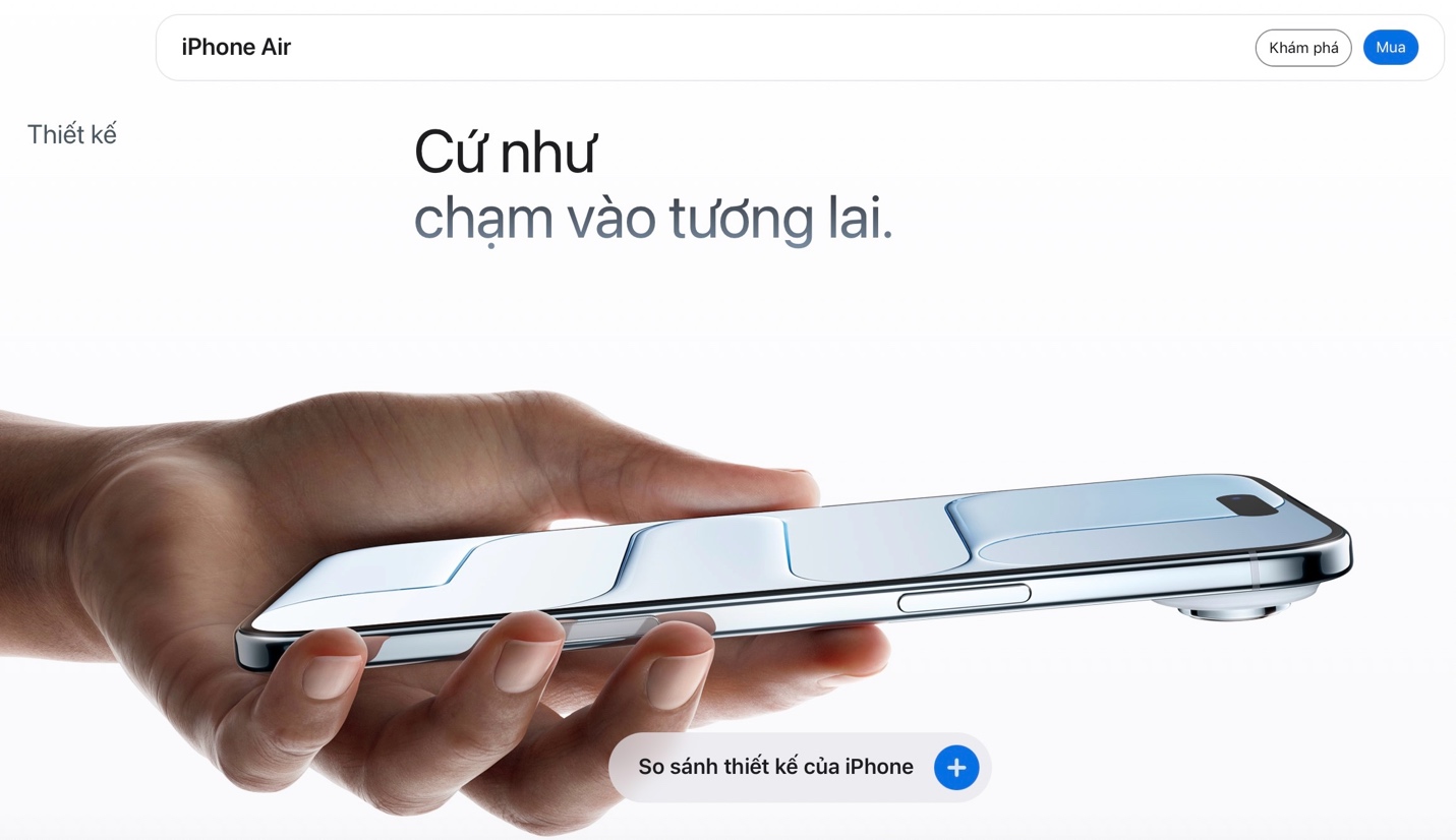 iFan &ldquo;rất vừa &yacute;&rdquo; khi l&ecirc;n đời iPhone Air tại 24hStore- Ảnh 1.