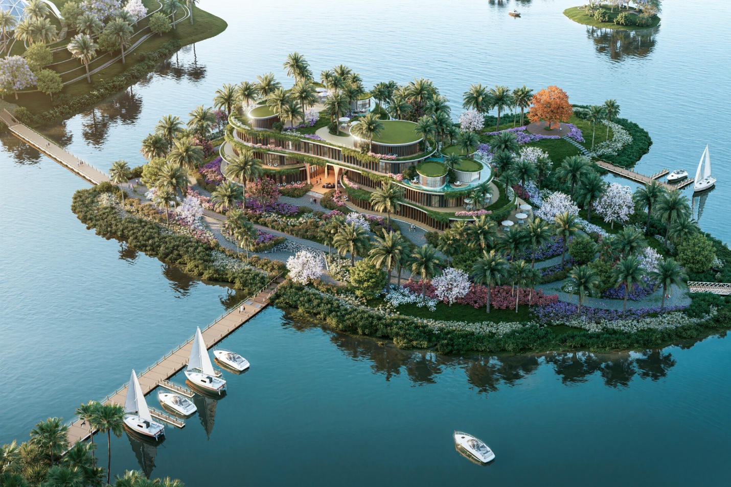 Từ nghệ thuật trong rừng đến đảo nghệ thuật giữa l&ograve;ng Hồ N&uacute;i Cốc- Ảnh 3.