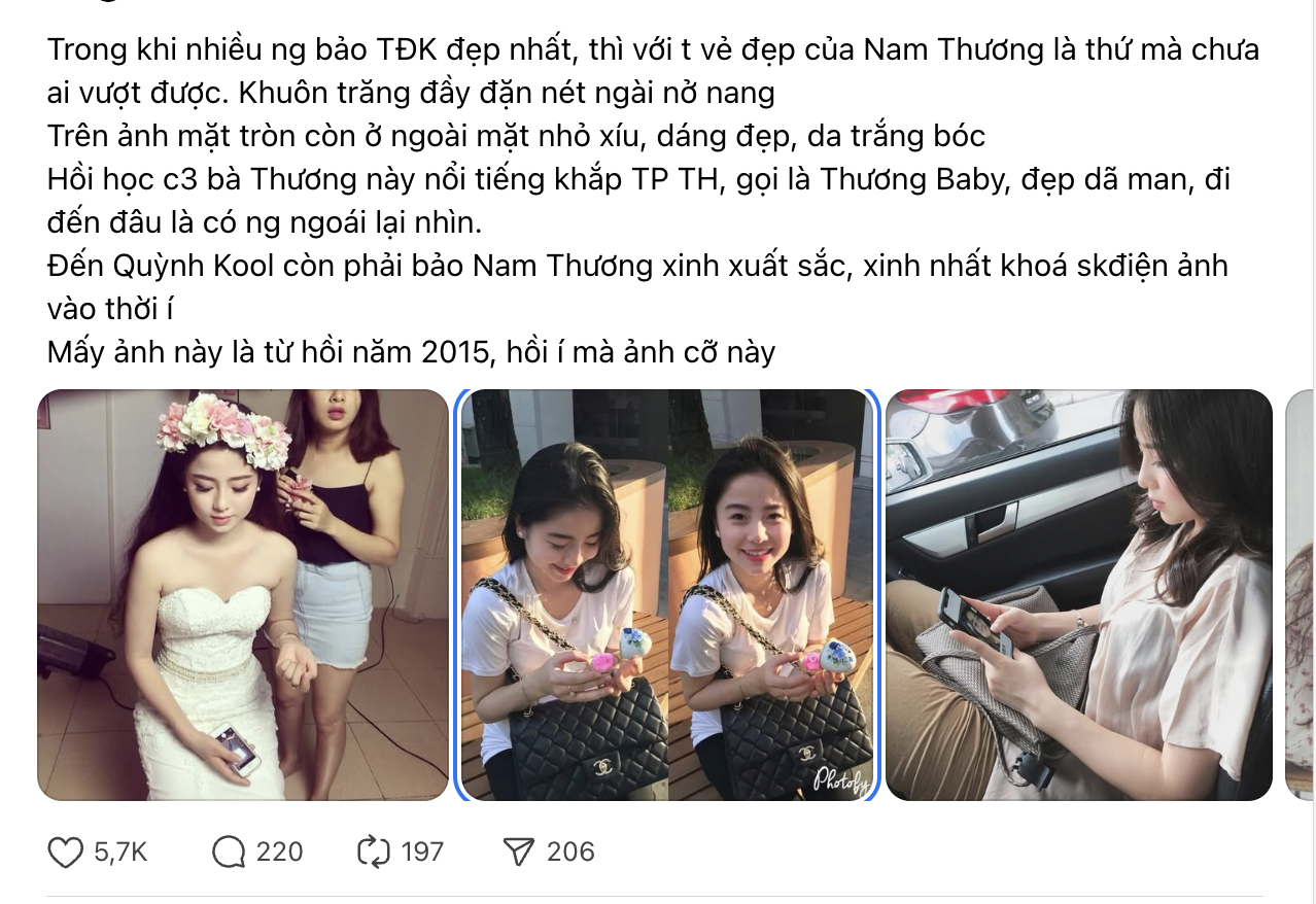 Mẹ 2 con từng l&agrave; "hot girl Thanh H&oacute;a" khiến khắp c&otilde;i mạng dậy s&oacute;ng: Nhan sắc 10 năm kh&ocirc;ng đổi, gen đẹp 3 đời l&agrave; c&oacute; thật- Ảnh 1.