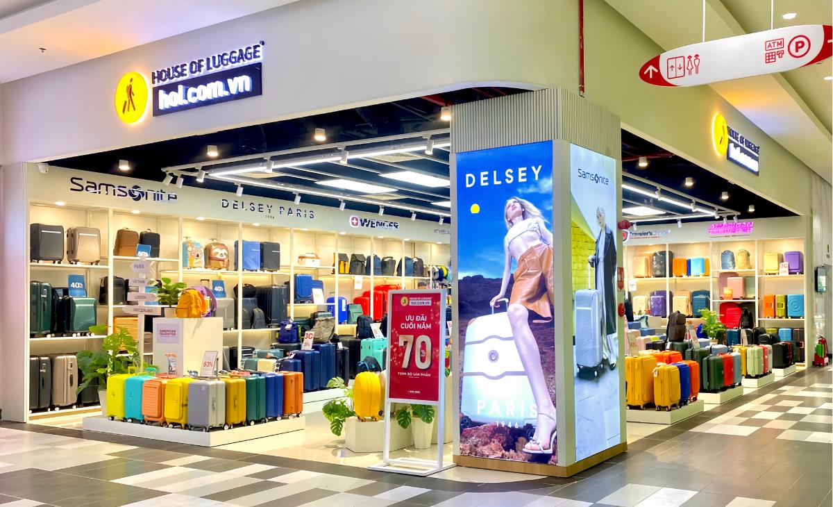 House Of Luggage tung ưu đ&atilde;i cuối năm đến 70% tất cả vali, balo, t&uacute;i x&aacute;ch- Ảnh 1.