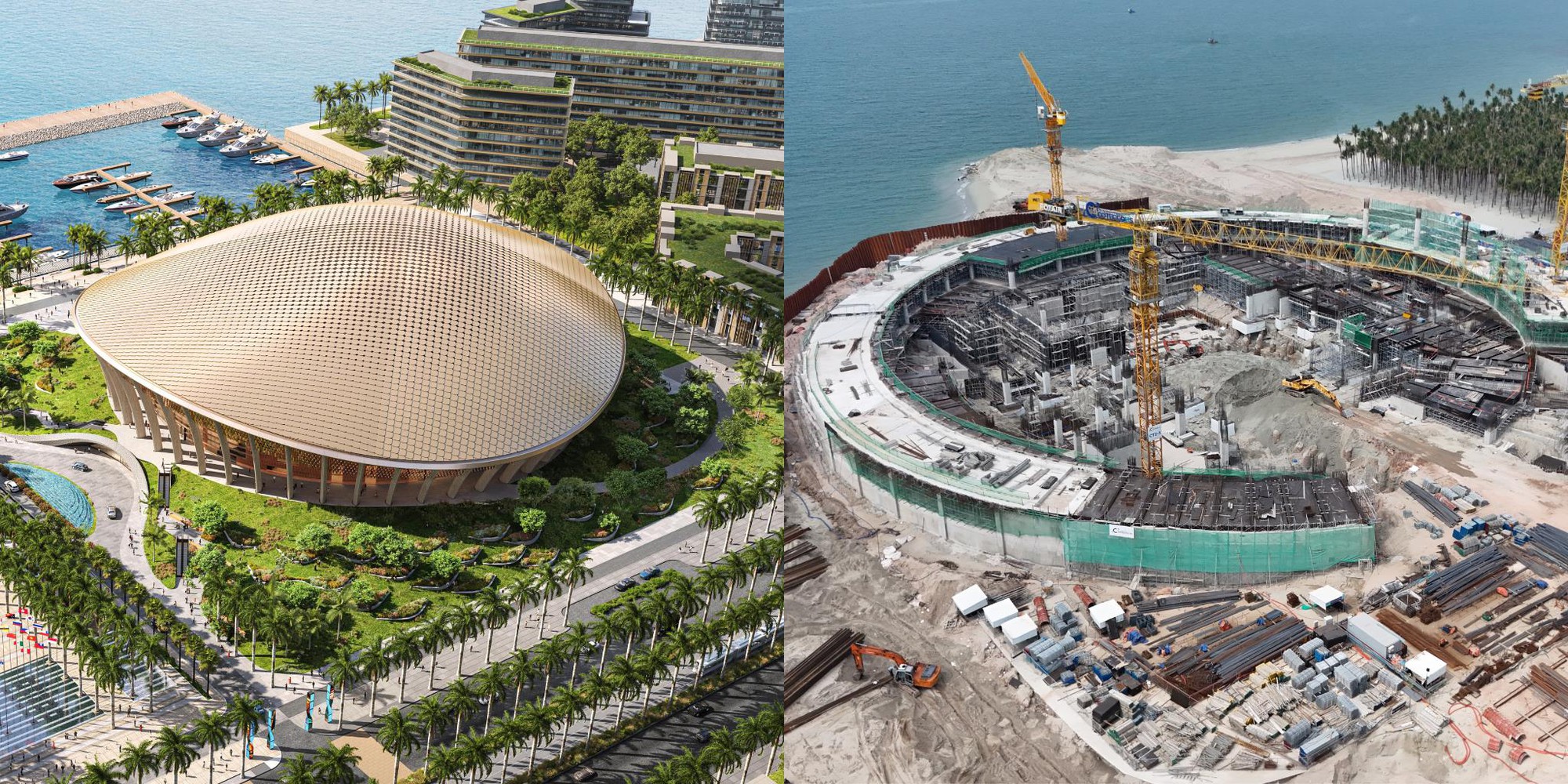 Trung t&acirc;m hội nghị APEC tại Ph&uacute; Quốc được x&acirc;y dựng với tốc độ vượt kế hoạch- Ảnh 2.