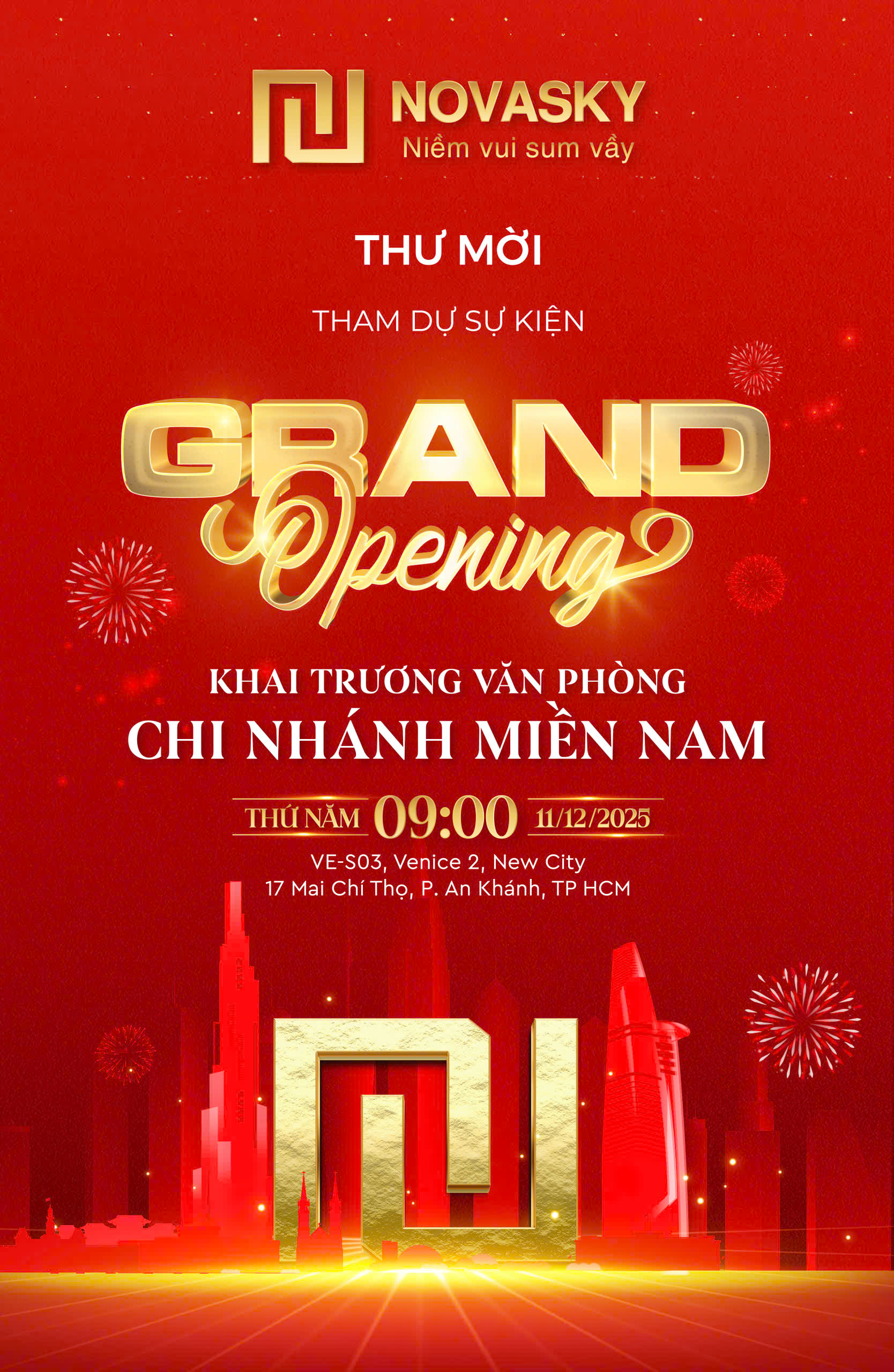 NOVASKY sắp khai trương văn ph&ograve;ng b&aacute;n h&agrave;ng chi nh&aacute;nh miền Nam- Ảnh 1.