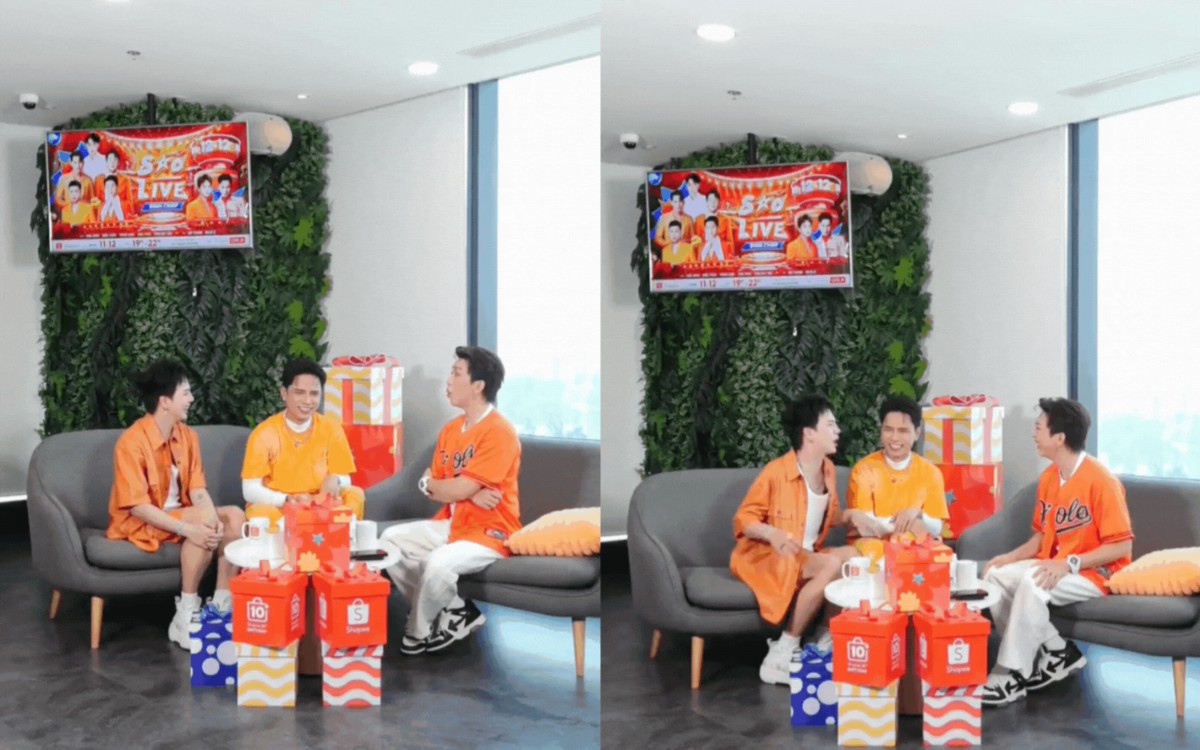 D&agrave;n sao hot Vbiz rủ nhau quẩy đại tiệc sinh nhật Shopee 10 tuổi- Ảnh 1.