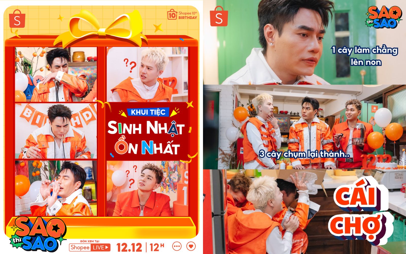 D&agrave;n sao hot Vbiz rủ nhau quẩy đại tiệc sinh nhật Shopee 10 tuổi- Ảnh 4.