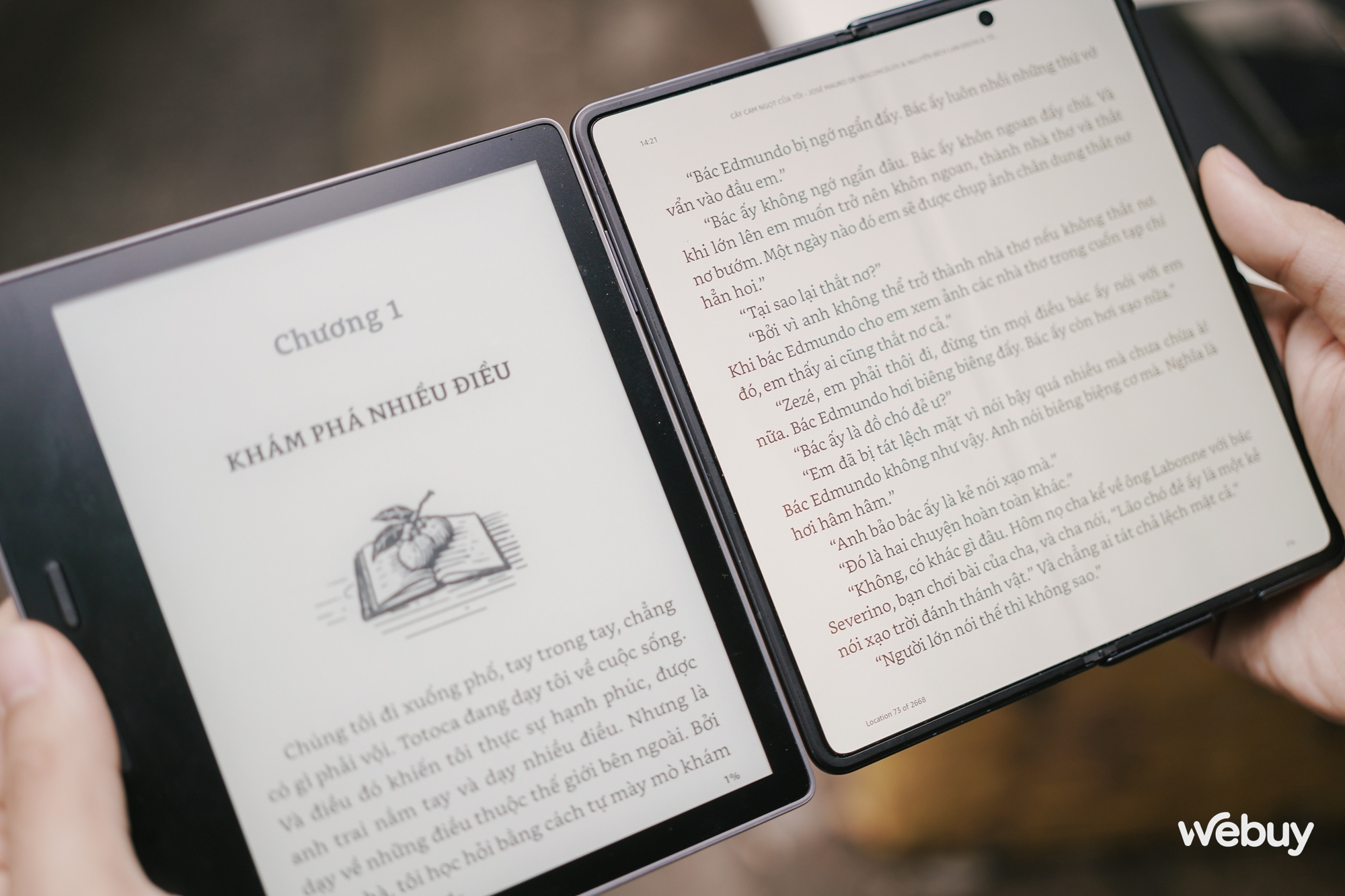 Bỏ Kindle, tôi dùng "máy đọc sách" giá 40 triệu và cái kết!- Ảnh 7. Bỏ Kindle, tôi dùng "máy đọc sách" giá 40 triệu và cái kết!- Ảnh 7.