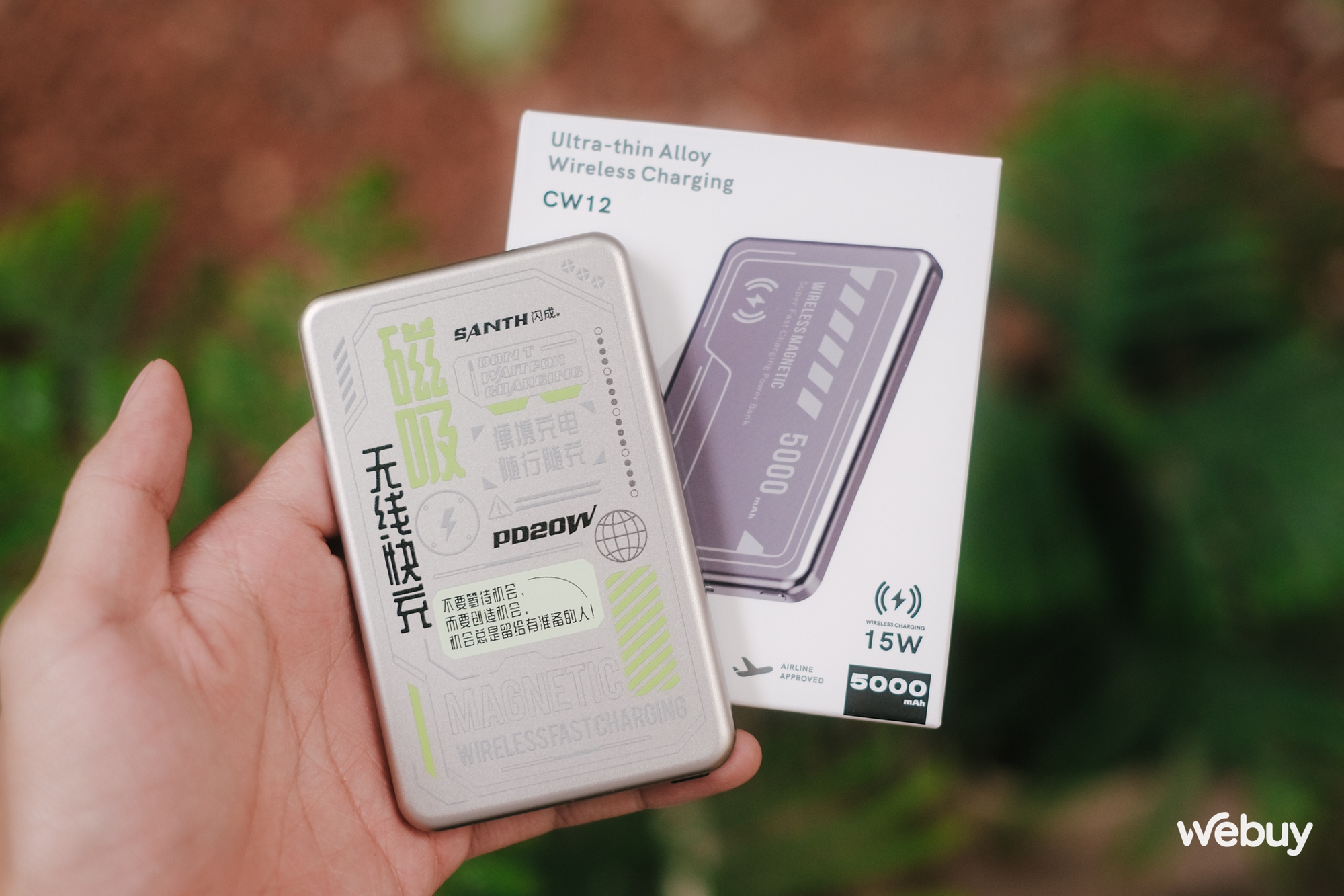 Lại là các pháp sư Trung Hoa: Bán pin dự phòng 5.000mAh giá 169.000 đồng mà thiết kế siêu mỏng nhẹ, có MagSafe 15W xịn như hàng chính hãng Apple- Ảnh 1. Lại là các pháp sư Trung Hoa: Bán pin dự phòng 5.000mAh giá 169.000 đồng mà thiết kế siêu mỏng nhẹ, có MagSafe 15W xịn như hàng chính hãng Apple- Ảnh 1.
