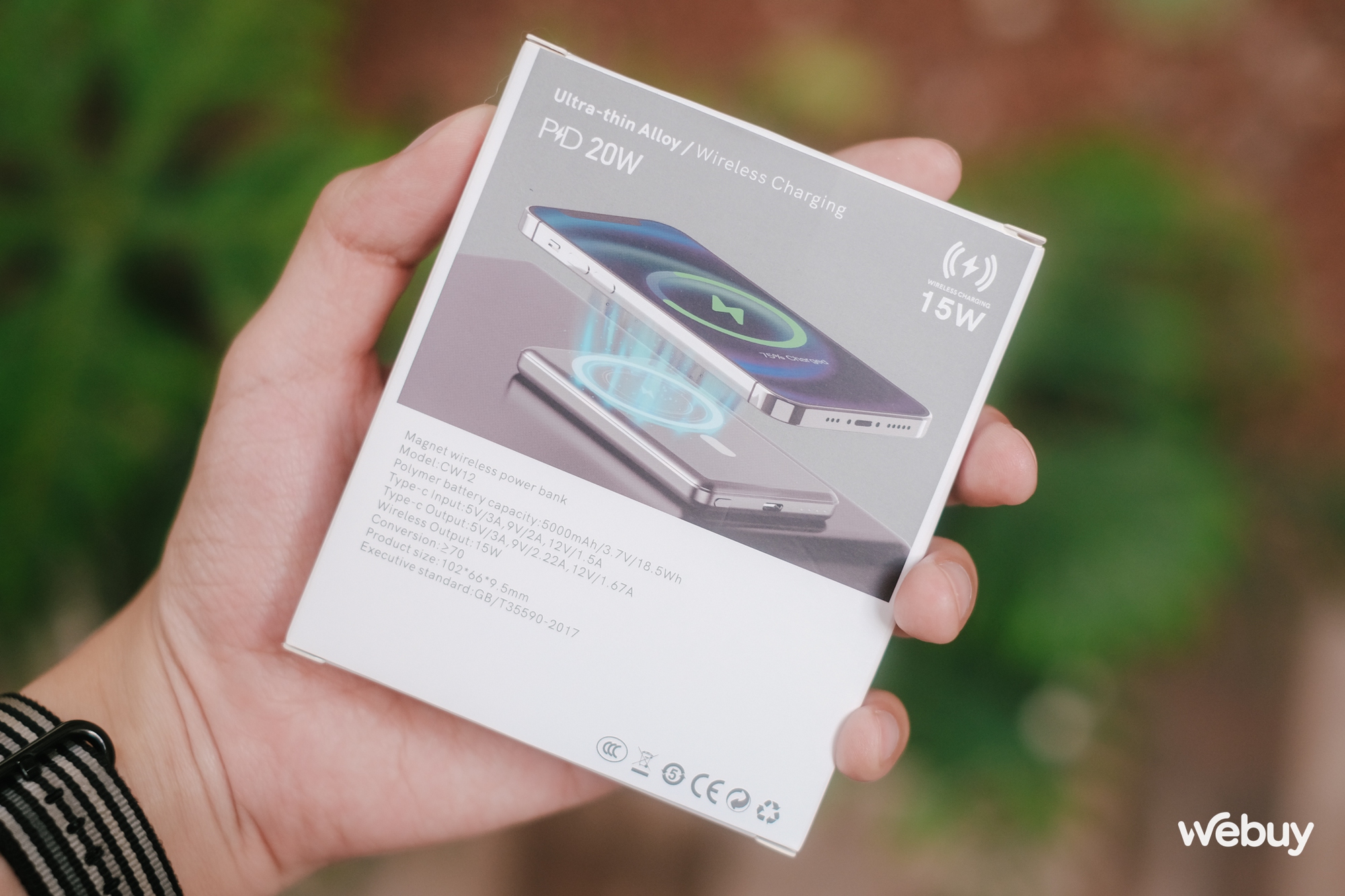 Lại là các pháp sư Trung Hoa: Bán pin dự phòng 5.000mAh giá 169.000 đồng mà thiết kế siêu mỏng nhẹ, có MagSafe 15W xịn như hàng chính hãng Apple- Ảnh 3. Lại là các pháp sư Trung Hoa: Bán pin dự phòng 5.000mAh giá 169.000 đồng mà thiết kế siêu mỏng nhẹ, có MagSafe 15W xịn như hàng chính hãng Apple- Ảnh 3.