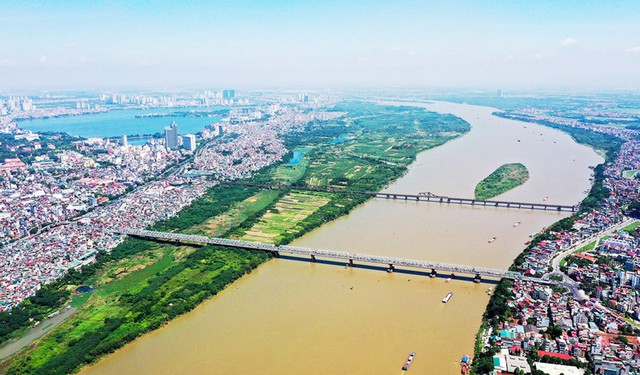 Nhiều ý tưởng sáng tạo phát triển công viên bãi nổi giữa và bãi ven sông Hồng- Ảnh 1. Nhiều ý tưởng sáng tạo phát triển công viên bãi nổi giữa và bãi ven sông Hồng- Ảnh 1.