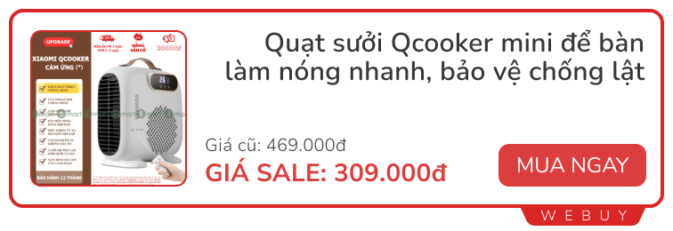 Sale cuối tháng vẫn còn: Chuột trong suốt thương hiệu Việt giảm gần nửa giá, quạt sưởi Xiaomi 310.000đ, TV di động -40%- Ảnh 7.