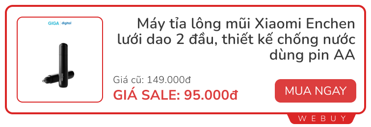 Sale cuối tháng vẫn còn: Chuột trong suốt thương hiệu Việt giảm gần nửa giá, quạt sưởi Xiaomi 310.000đ, TV di động -40%- Ảnh 10.