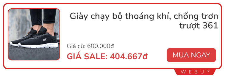 Khai xuân đầu năm với loạt deal đồ thể thao: Tốt cho sức khỏe, giảm mỡ sau Tết- Ảnh 4.