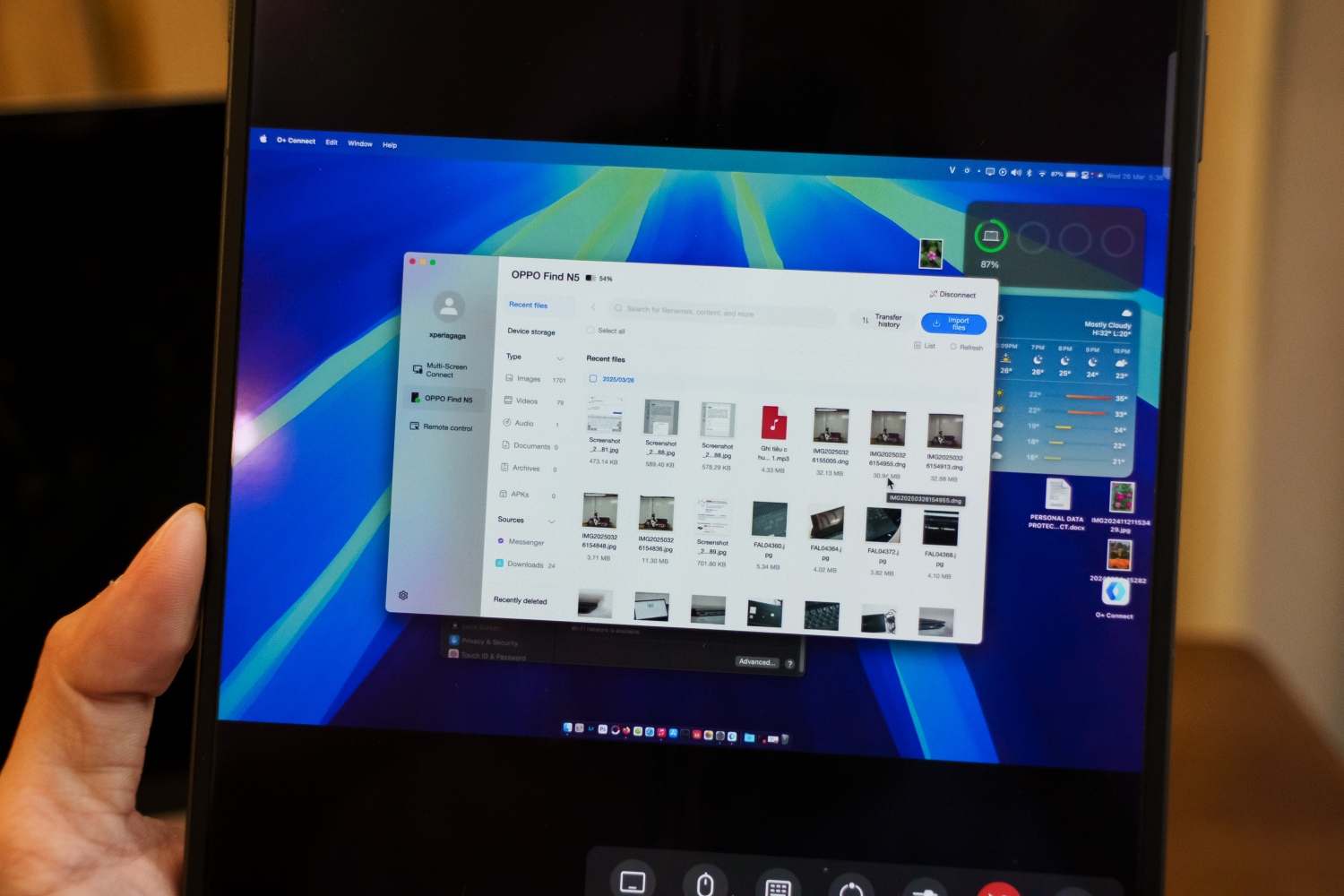 Đây là cách OPPO Find N5 phá tan khoảng cách giữa laptop và smartphone- Ảnh 3. Đây là cách OPPO Find N5 phá tan khoảng cách giữa laptop và smartphone- Ảnh 3.