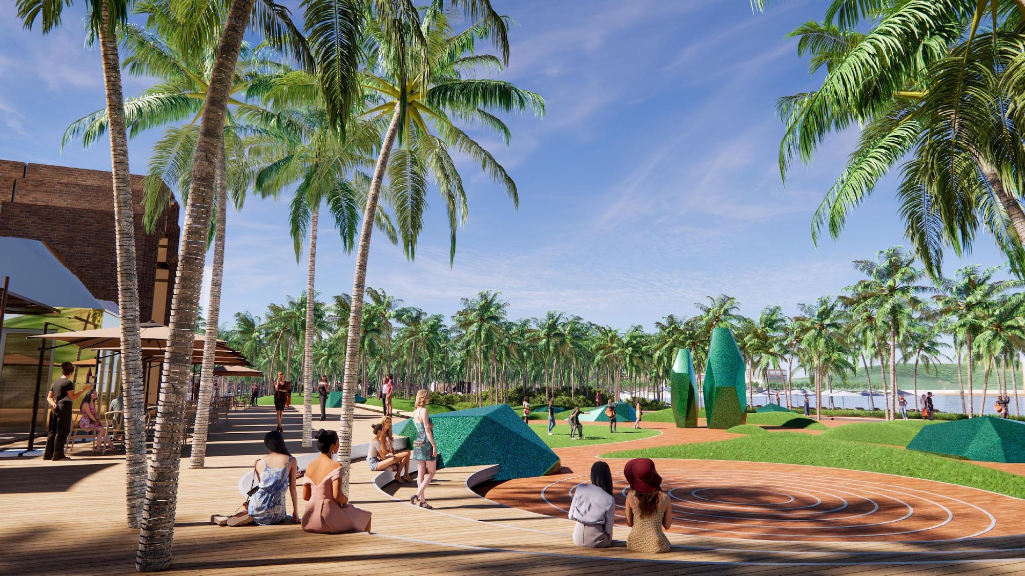 Thành phố Vịnh trung tâm Xanh Island: Kiệt tác quyến rũ tại Cát Bà- Ảnh 5. Thành phố Vịnh trung tâm Xanh Island: Kiệt tác quyến rũ tại Cát Bà- Ảnh 5.