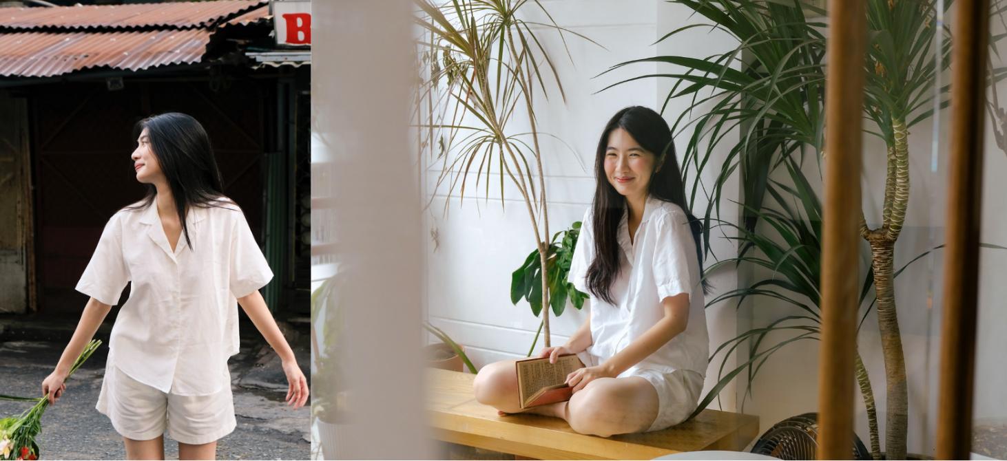 Khám phá tủ đồ Linen của hội chị em sành mặc: Kiểu nào cũng xinh, dịp nào cũng hợp- Ảnh 6. Khám phá tủ đồ Linen của hội chị em sành mặc: Kiểu nào cũng xinh, dịp nào cũng hợp- Ảnh 6.