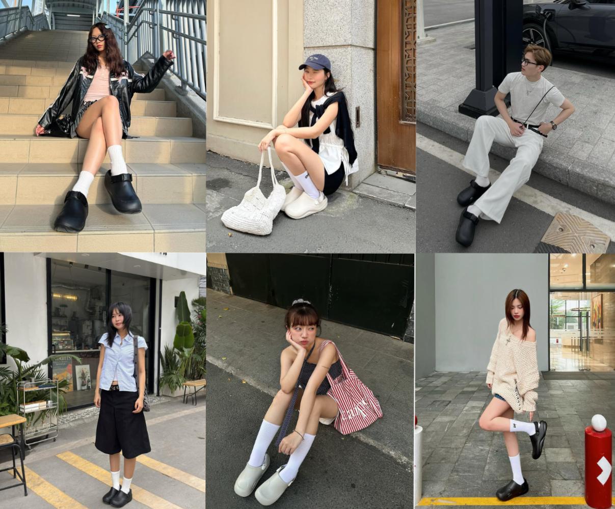 Giới trẻ đổ xô săn SUKE: Mẫu giày clog “cháy hàng” liên tục – Khi thời trang Việt đón đầu xu hướng thế giới- Ảnh 2. Giới trẻ đổ xô săn SUKE: Mẫu giày clog “cháy hàng” liên tục – Khi thời trang Việt đón đầu xu hướng thế giới- Ảnh 2.