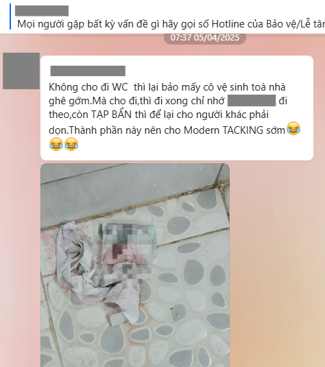 Cư dân một chung cư ở Hà Nội "lục đục" vì... nhà vệ sinh: Tiết lộ tin nhắn kèm hình ảnh gây choáng!- Ảnh 1. Cư dân một chung cư ở Hà Nội "lục đục" vì... nhà vệ sinh: Tiết lộ tin nhắn kèm hình ảnh gây choáng!- Ảnh 1.