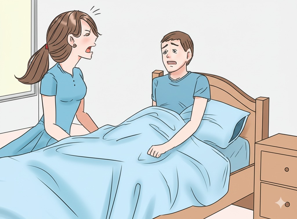 Chồng ốm nhưng chị gái tôi không đưa đi viện mà bắt ăn cháo, trùm chăn cho tự khỏi, tôi khuyên giải thì anh rể khiến tôi "tăng xông"- Ảnh 4.