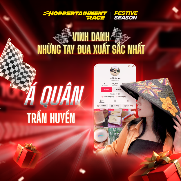 Shoppertainment Race Festive 2024: Đường đua mở lối thành công cho thế hệ KOC mới- Ảnh 9. Shoppertainment Race Festive 2024: Đường đua mở lối thành công cho thế hệ KOC mới- Ảnh 9.