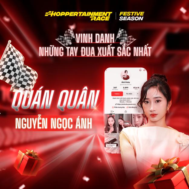 Shoppertainment Race Festive khép lại với loạt con số ấn tượng: Đường đua mở lối thành công cho thế hệ KOC mới- Ảnh 4. Shoppertainment Race Festive khép lại với loạt con số ấn tượng: Đường đua mở lối thành công cho thế hệ KOC mới- Ảnh 4.