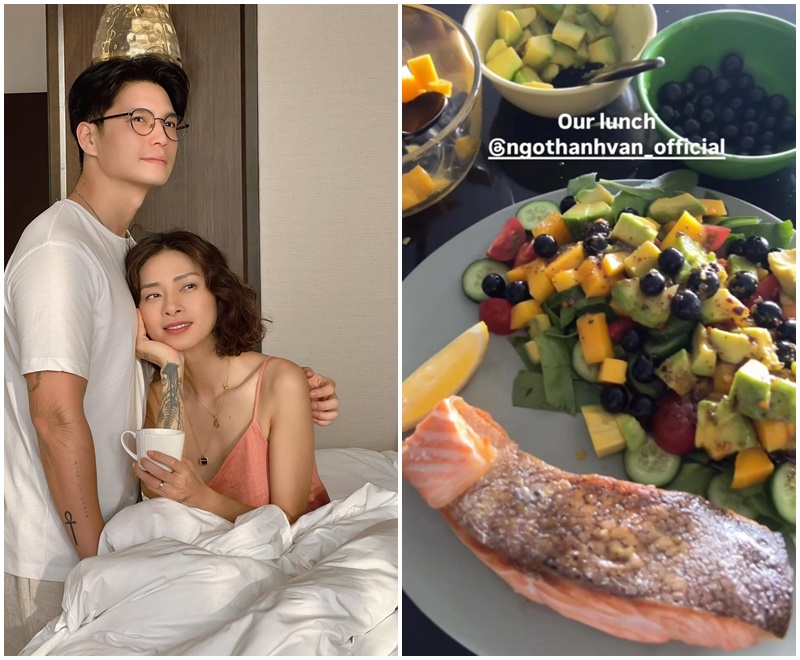 Hé lộ bí quyết dưỡng nhan của "đả nữ" Ngô Thanh Vân: Tất cả nằm ở bữa trưa đầy ắp collagen do ông xã tẩm bổ - Ảnh 1. Hé lộ bí quyết dưỡng nhan của "đả nữ" Ngô Thanh Vân: Tất cả nằm ở bữa trưa đầy ắp collagen do ông xã tẩm bổ - Ảnh 1.