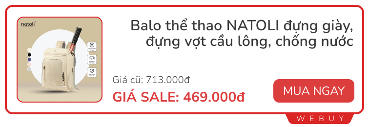 Săn sale cuối tháng: Tất tần tật những món đồ cần cho nghỉ Lễ từ quạt, sạc dự phòng, balo... đều giảm sâu- Ảnh 5.