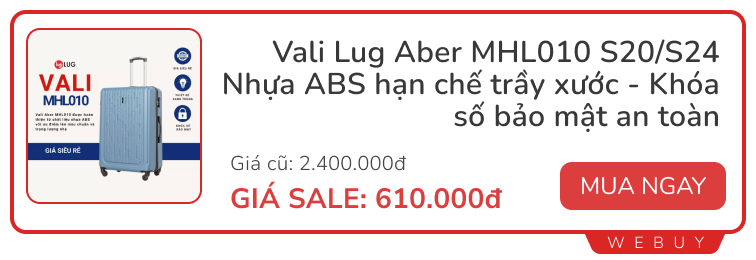Săn sale cuối tháng: Tất tần tật những món đồ cần cho nghỉ Lễ từ quạt, sạc dự phòng, balo... đều giảm sâu- Ảnh 3.