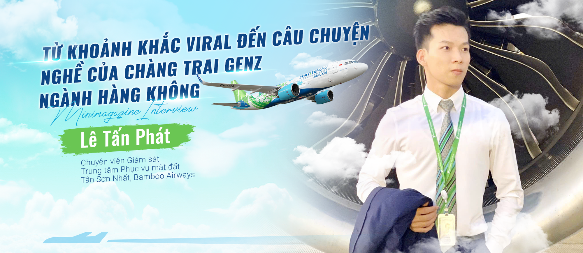 Từ khoảnh khắc viral đến câu chuyện nghề của chàng trai GenZ ngành hàng không- Ảnh 1. Từ khoảnh khắc viral đến câu chuyện nghề của chàng trai GenZ ngành hàng không- Ảnh 1.