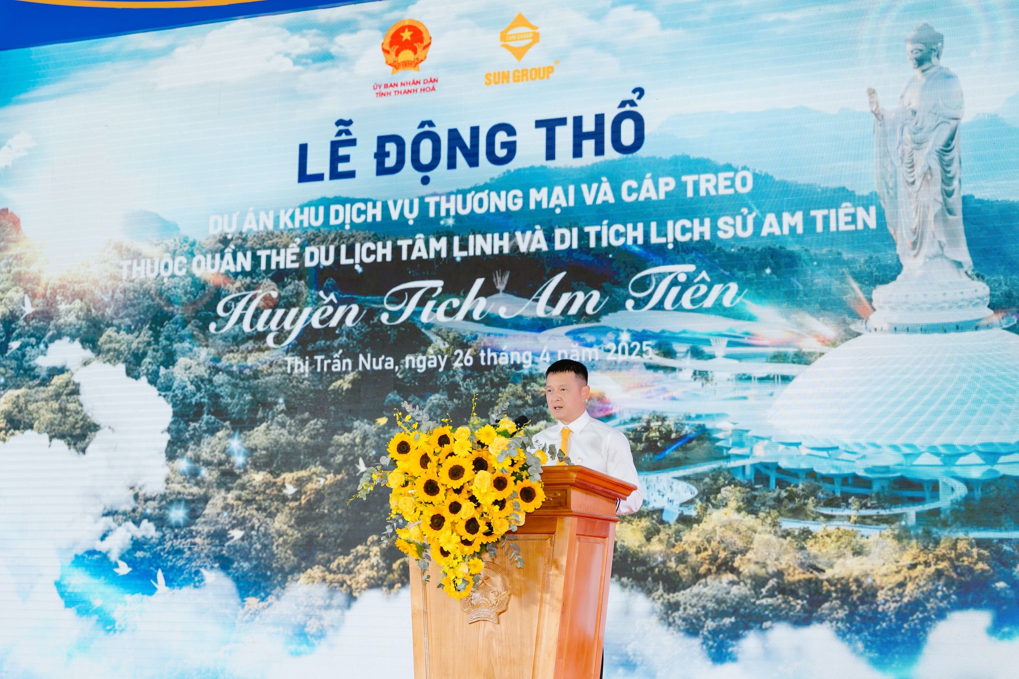 Sun Group động thổ “Khu du lịch tâm linh trắng” quy mô 35 nghìn tỷ đồng tại Thanh Hoá- Ảnh 3. Sun Group động thổ “Khu du lịch tâm linh trắng” quy mô 35 nghìn tỷ đồng tại Thanh Hoá- Ảnh 3.