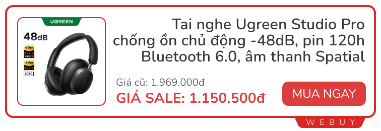 Sale cuối tháng: Tai nghe Ugreen xịn vừa bán đã -42%, giày PUMA chính hãng 888.000đ, điện thoại Tecno chụp ảnh siêu đẹp chỉ 5.74 triệu- Ảnh 4.