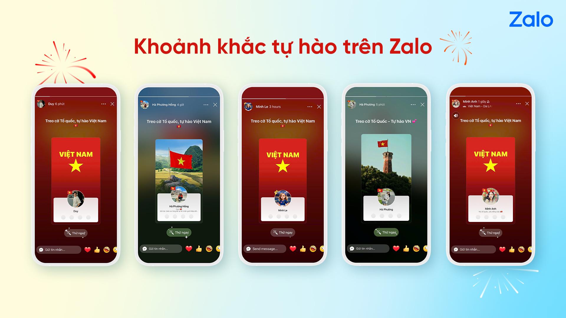Khoảnh khắc tự hào trên Zalo khi 1 triệu người dùng đổi avatar và hình nền mừng Đại lễ 30/4- Ảnh 2.