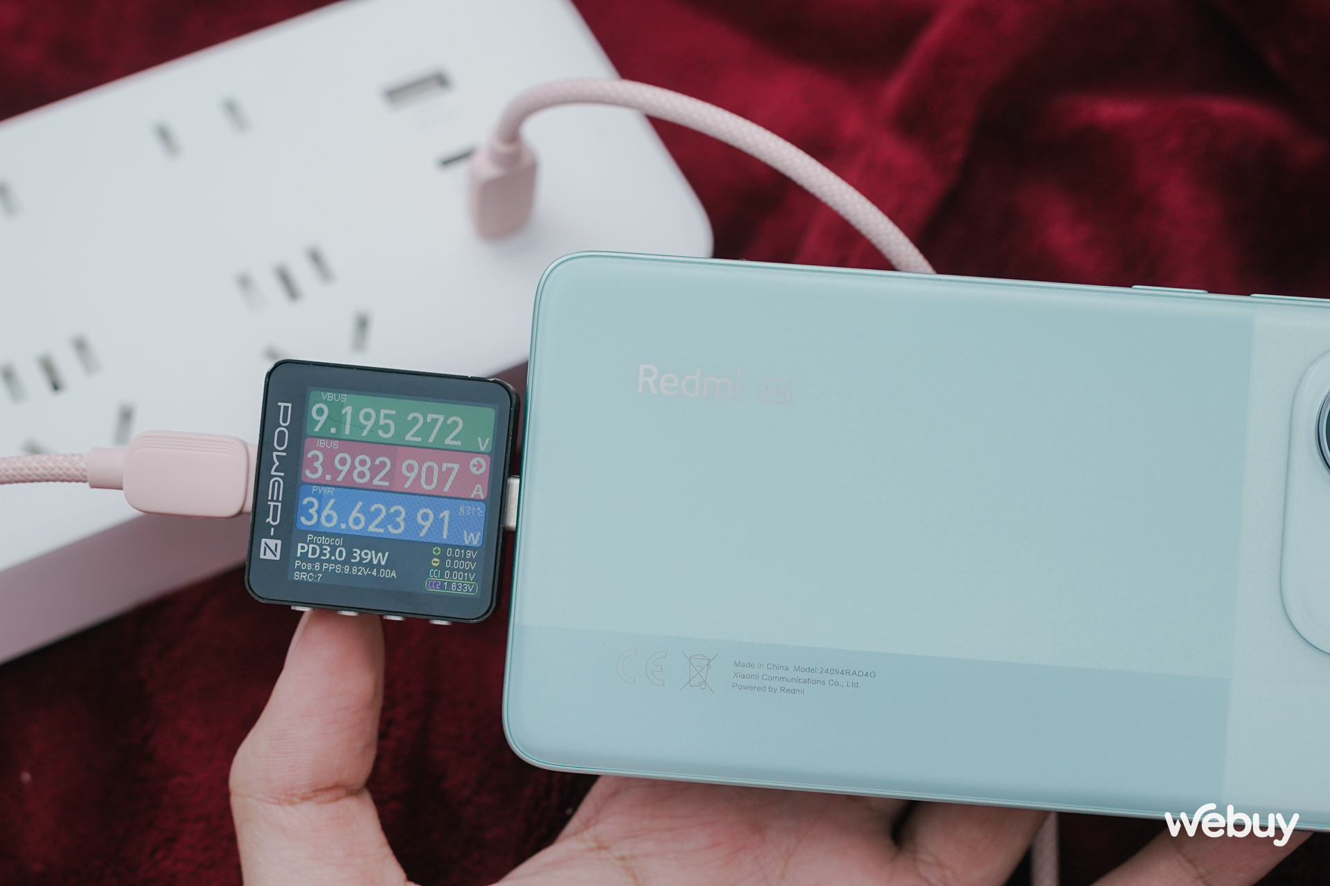 Dùng thử ổ cắm điện Xiaomi tích hợp USB-C 67W: Giá chỉ 350.000 đồng, gọn nhẹ, hỗ trợ đủ chuẩn sạc nhanh nhưng vẫn có một điểm cần lưu ý- Ảnh 13. Dùng thử ổ cắm điện Xiaomi tích hợp USB-C 67W: Giá chỉ 350.000 đồng, gọn nhẹ, hỗ trợ đủ chuẩn sạc nhanh nhưng vẫn có một điểm cần lưu ý- Ảnh 13.