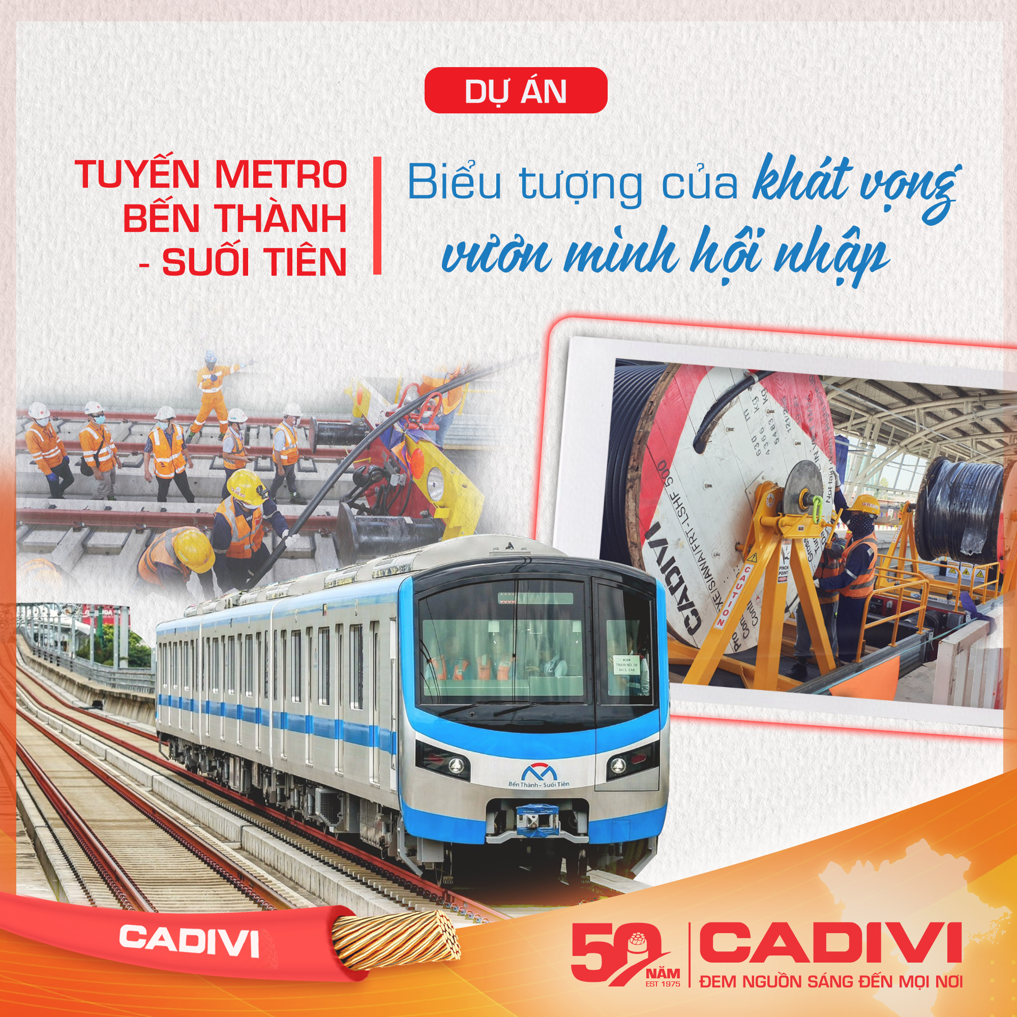 CADIVI – 50 năm cùng Việt Nam vươn cao- Ảnh 4. CADIVI – 50 năm cùng Việt Nam vươn cao- Ảnh 4.