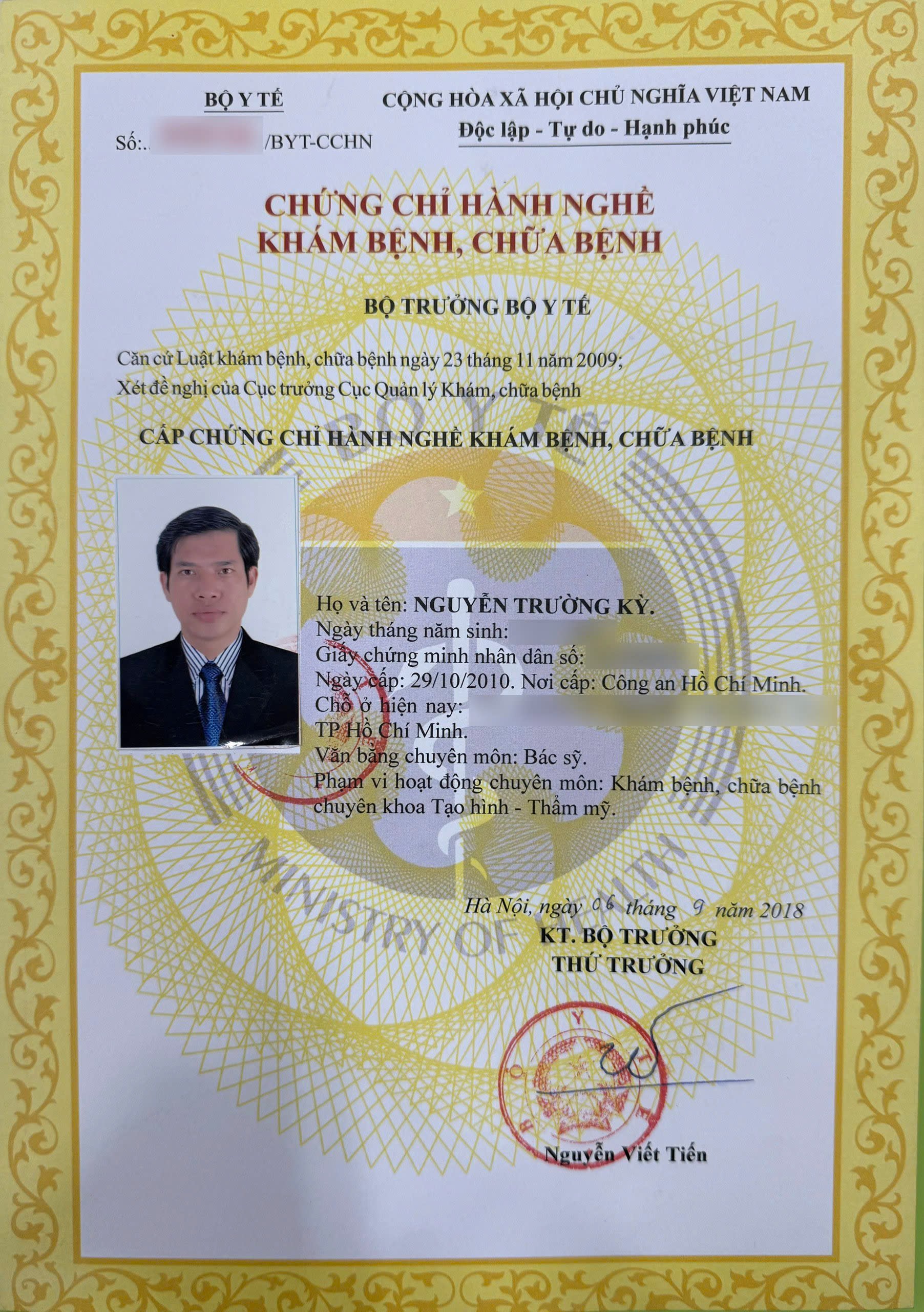 Thẩm mỹ an toàn – Chọn bác sĩ Kỳ Y Dược- Ảnh 2. Thẩm mỹ an toàn – Chọn bác sĩ Kỳ Y Dược- Ảnh 2.
