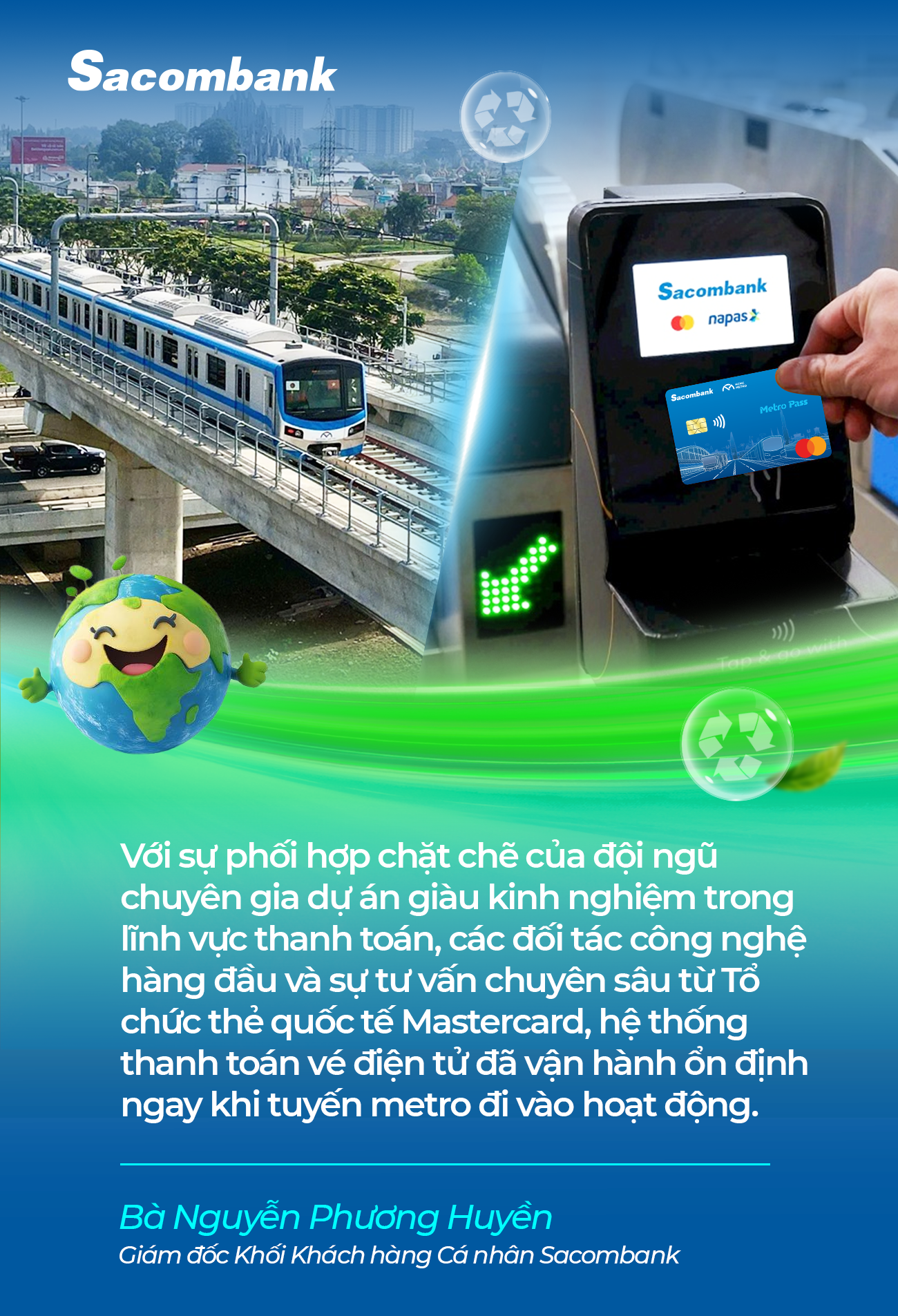 “Mở lối tương lai": Sacombank đồng hành phát triển giao thông xanh, thông minh- Ảnh 2. “Mở lối tương lai": Sacombank đồng hành phát triển giao thông xanh, thông minh- Ảnh 2.