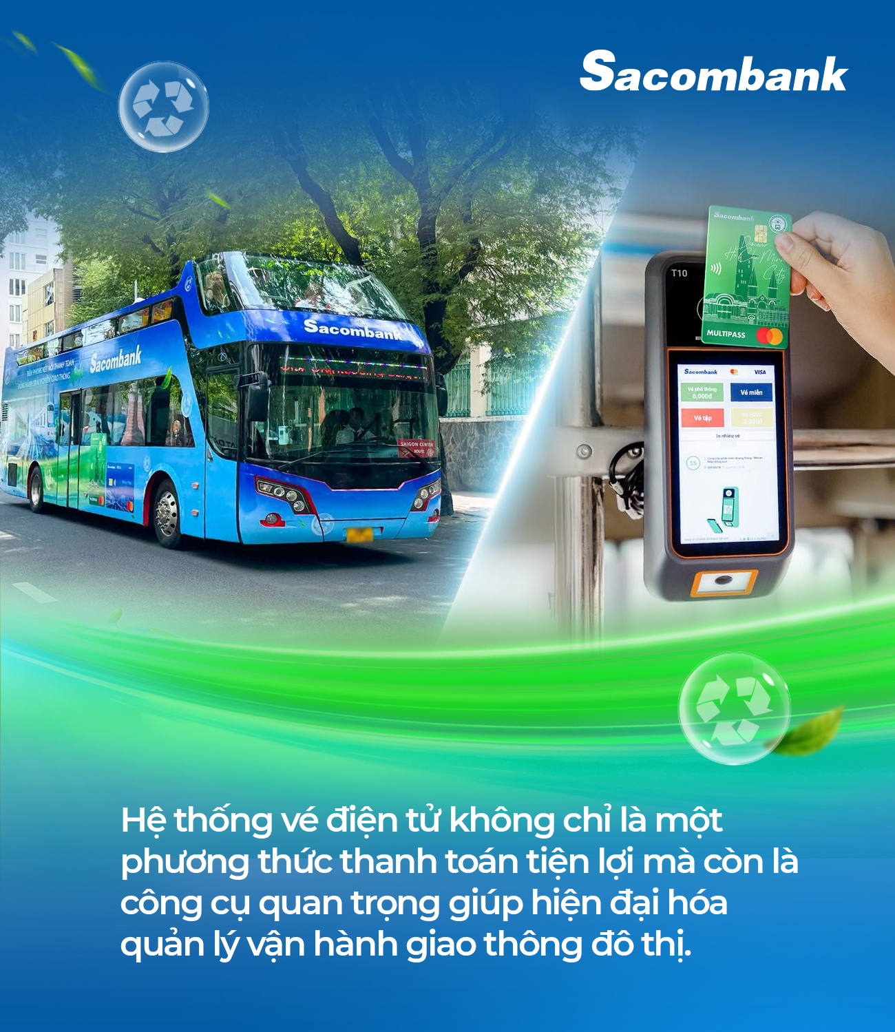 “Mở lối tương lai": Sacombank đồng hành phát triển giao thông xanh, thông minh- Ảnh 3. “Mở lối tương lai": Sacombank đồng hành phát triển giao thông xanh, thông minh- Ảnh 3.