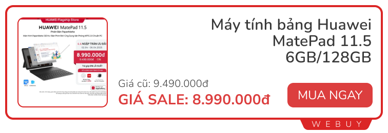Sale đôi 4/4 đã về: Điện thoại Honor giảm 17%, máy hút bụi Deerma chỉ từ 499.000đđ và nhiều deal ngon khác đang chờ- Ảnh 2.