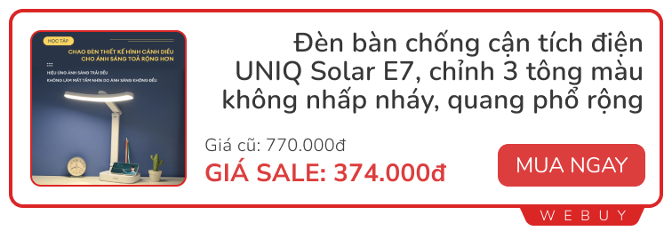 Sale 4/4 còn nhiều: Thẻ định vị Apple Find My từ 186.000đ, đệm ngồi công thái học 140.000đ, đèn chống cận giảm gần nửa giá- Ảnh 5.