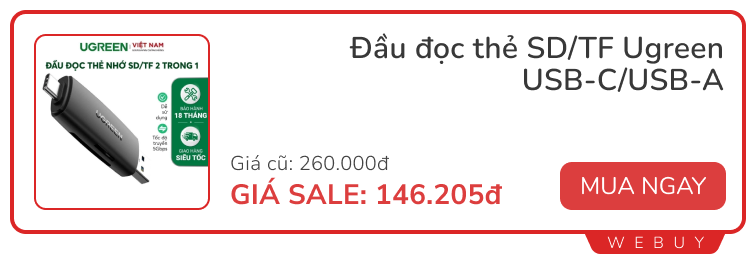 Sale nghỉ lễ: Xiaomi Band 9 chỉ 709.000đ, tua vít 38-in-1 Ugreen 203.000đ, quần áo nam thương hiệu Việt giảm đến 30%- Ảnh 2.