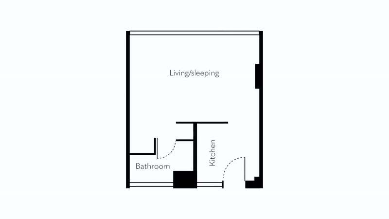 Chỉ với 1 hành động, chàng kiến trúc sư biến căn hộ 24m2 từ "vịt thành thiên nga"- Ảnh 2. Chỉ với 1 hành động, chàng kiến trúc sư biến căn hộ 24m2 từ "vịt thành thiên nga"- Ảnh 2.