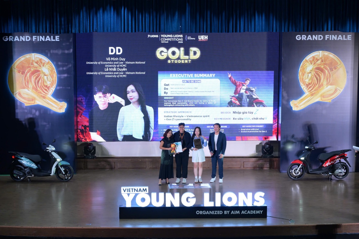 Piaggio Vietnam khuấy động Vietnam Young Lions 2025 với Liberty Z – khi sáng tạo chạm đến cảm hứng tự do và bản sắc cá nhân- Ảnh 4. Piaggio Vietnam khuấy động Vietnam Young Lions 2025 với Liberty Z – khi sáng tạo chạm đến cảm hứng tự do và bản sắc cá nhân- Ảnh 4.