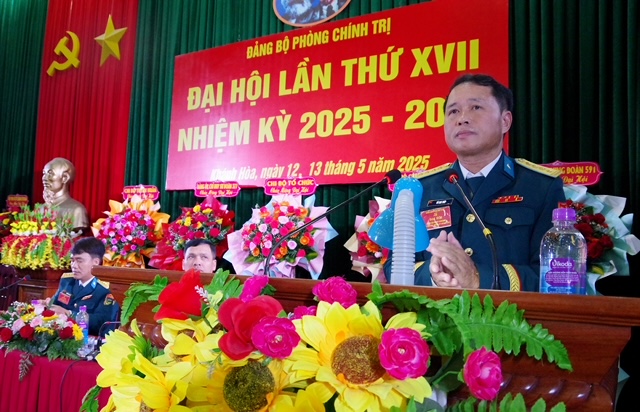 Đảng bộ Phòng Chính trị, Sư đoàn 377 tổ chức Đại hội nhiệm kỳ 2025 - 2030- Ảnh 1. Đảng bộ Phòng Chính trị, Sư đoàn 377 tổ chức Đại hội nhiệm kỳ 2025 - 2030- Ảnh 1.