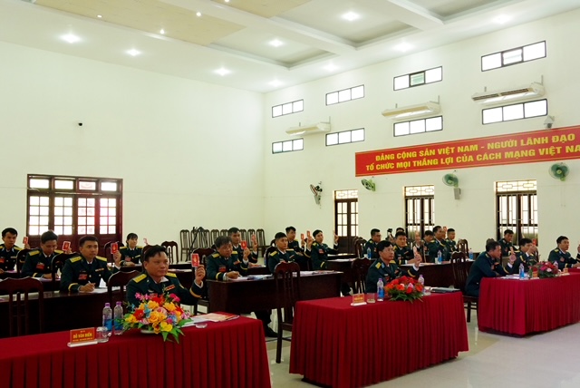 Đảng bộ Phòng Chính trị, Sư đoàn 377 tổ chức Đại hội nhiệm kỳ 2025 - 2030- Ảnh 3. Đảng bộ Phòng Chính trị, Sư đoàn 377 tổ chức Đại hội nhiệm kỳ 2025 - 2030- Ảnh 3.
