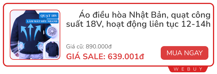 Tất tật những món đồ cần cho mùa hè: Quạt mini, áo chống nắng, xịt làm mát tức thì... giá chỉ từ 15.000đ- Ảnh 3.