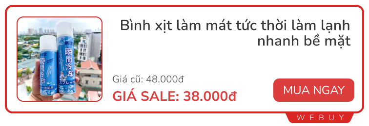 Tất tật những món đồ cần cho mùa hè: Quạt mini, áo chống nắng, xịt làm mát tức thì... giá chỉ từ 15.000đ- Ảnh 6.