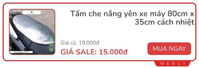 Tất tật những món đồ cần cho mùa hè: Quạt mini, áo chống nắng, xịt làm mát tức thì... giá chỉ từ 15.000đ- Ảnh 7.