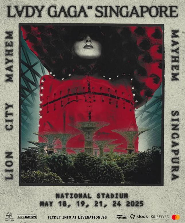 Tất tần tật về concert Lady Gaga tại Singapore, “Little Monster” đã sẵn sàng chưa?- Ảnh 1. Tất tần tật về concert Lady Gaga tại Singapore, “Little Monster” đã sẵn sàng chưa?- Ảnh 1.
