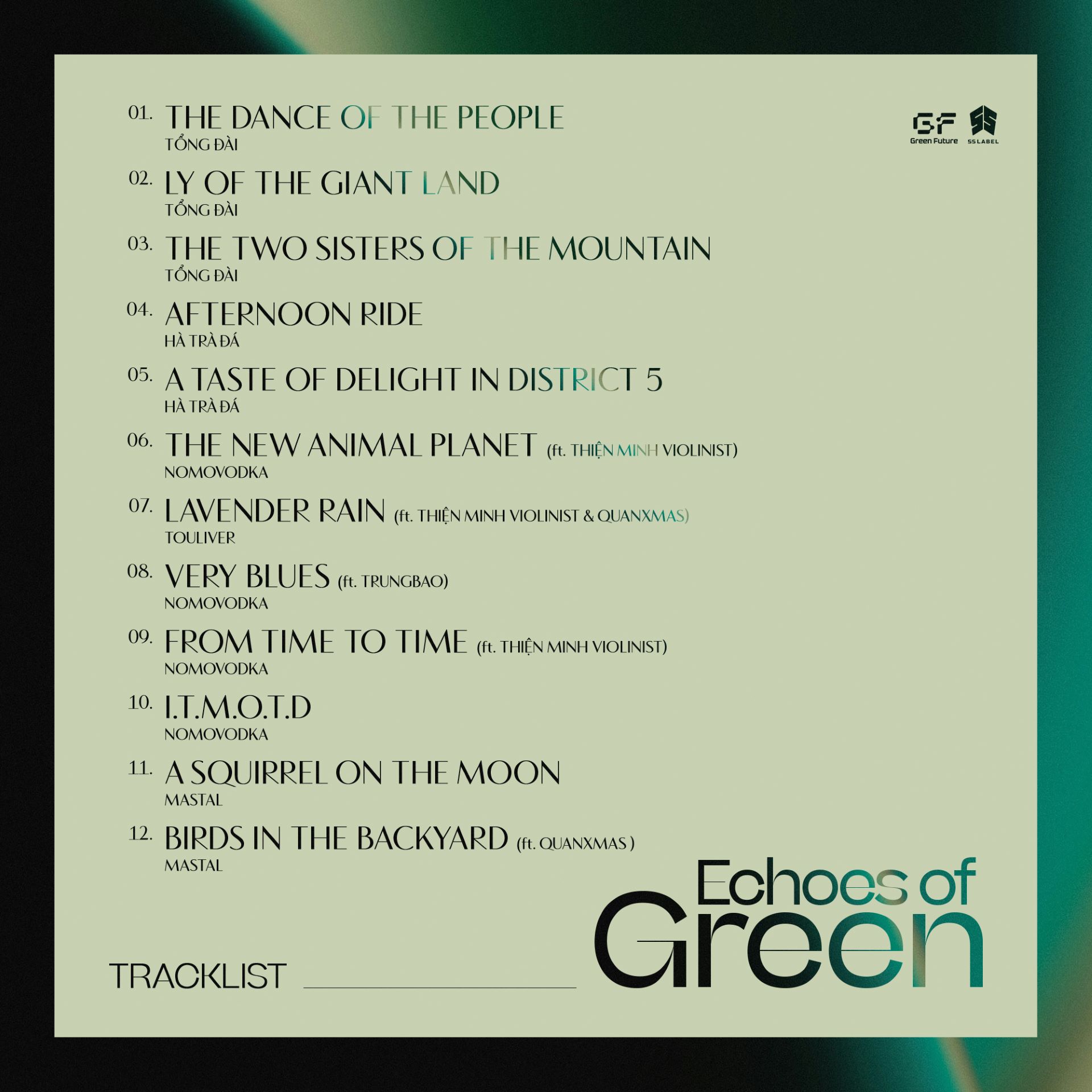 Green Future bắt tay cùng SpaceSpeakers Label ra mắt playlist nhạc xanh cho thế hệ Gen Green- Ảnh 1. Green Future bắt tay cùng SpaceSpeakers Label ra mắt playlist nhạc xanh cho thế hệ Gen Green- Ảnh 1.