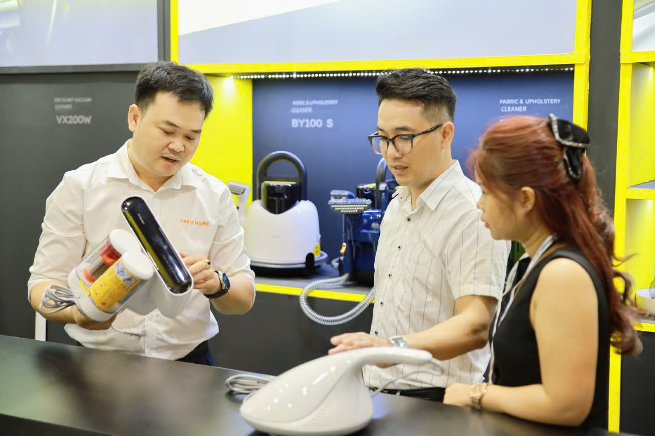 DEERMA ghi dấu ấn tại triển lãm China Homelife Vietnam 2025- Ảnh 3. DEERMA ghi dấu ấn tại triển lãm China Homelife Vietnam 2025- Ảnh 3.