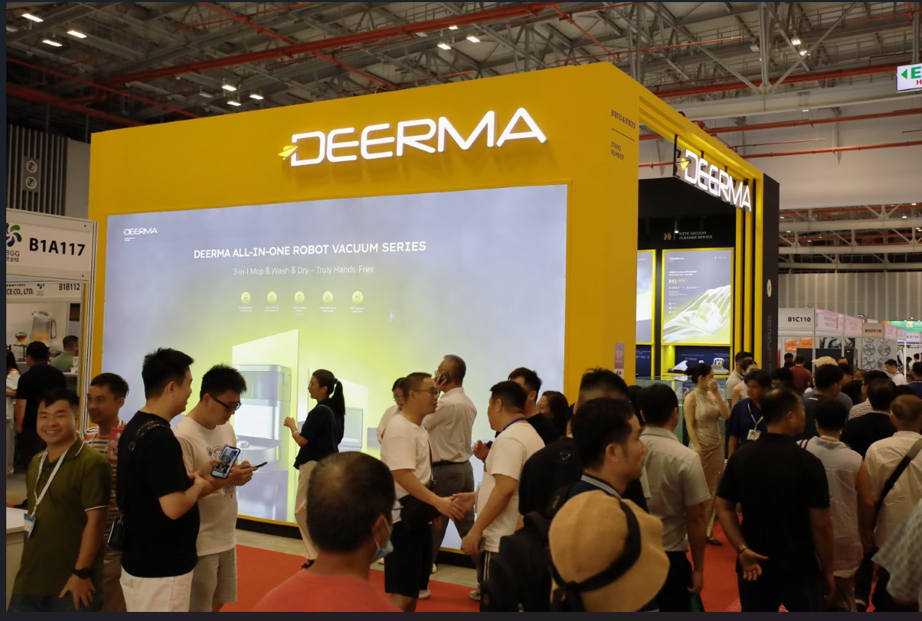 DEERMA ghi dấu ấn tại triển lãm China Homelife Vietnam 2025- Ảnh 5. DEERMA ghi dấu ấn tại triển lãm China Homelife Vietnam 2025- Ảnh 5.