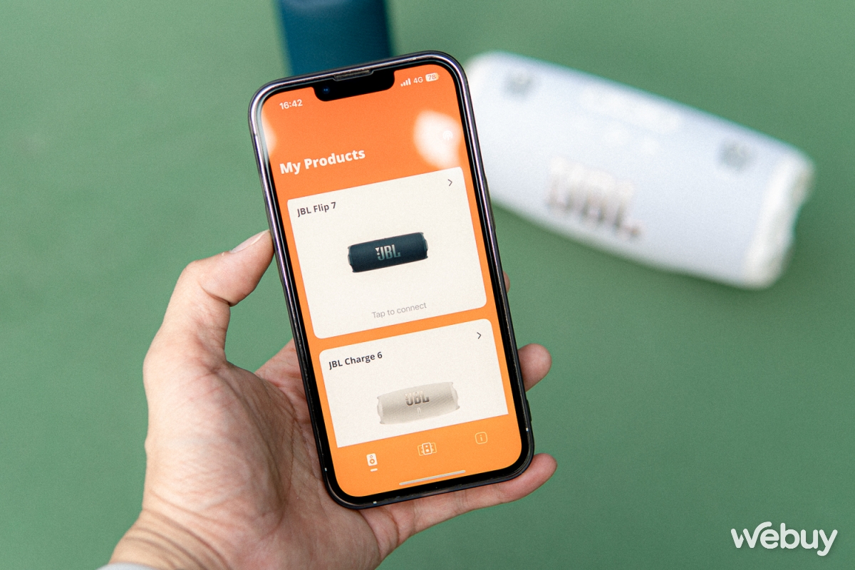 Dùng thử JBL Flip 7 và Charge 6: Âm thanh tùy biến sâu, pin “trâu” hơn, thêm AuraCast, chống nước/rơi vỡ, phát nhạc lossless, giá từ 3.59 triệu- Ảnh 15. Dùng thử JBL Flip 7 và Charge 6: Âm thanh tùy biến sâu, pin “trâu” hơn, thêm AuraCast, chống nước/rơi vỡ, phát nhạc lossless, giá từ 3.59 triệu- Ảnh 15.
